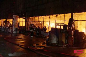 Fire at EuroHome building materials market in Baku extinguished - PHOTO - VIDEO - UPDATED