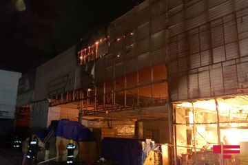 Fire at EuroHome building materials market in Baku extinguished - PHOTO - VIDEO - UPDATED