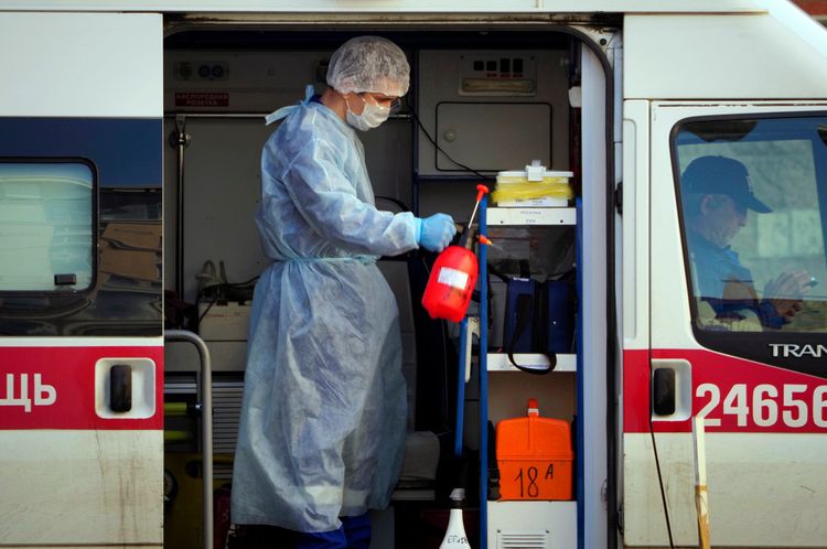Fire at St. Petersburg hospital for COVID-19 patients extinguished  - UPDATED