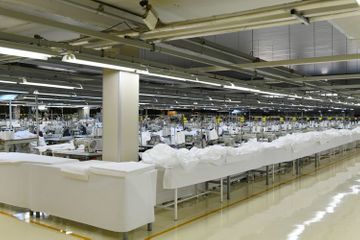 Medical mask factory and protective overalls production facility opened in Sumgayit 