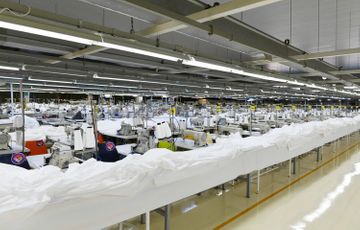 Medical mask factory and protective overalls production facility opened in Sumgayit 