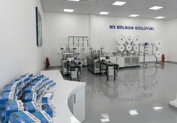 Medical mask factory and protective overalls production facility opened in Sumgayit 