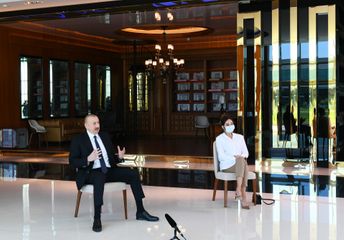 Medical mask factory and protective overalls production facility opened in Sumgayit 