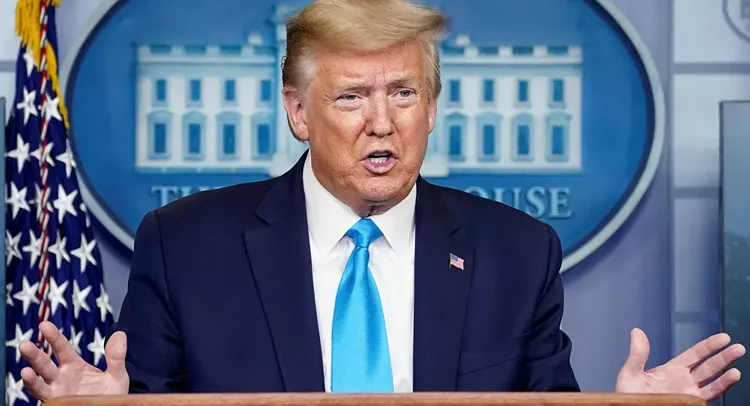 US President Trump provides update on COVID-19 vaccine development