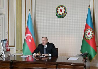 Initiated by CISCO, videoconference between President Ilham Aliyev and company’s management held