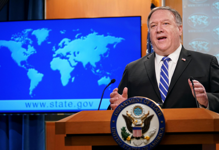 White House says Trump fired State Dept. watchdog at Pompeo's request
