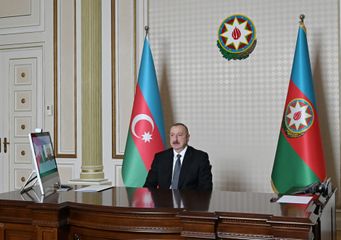 President Ilham Aliyev, Moldovan President Igor Dodon met through videoconferencing