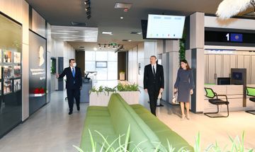 President Ilham Aliyev and first lady Mehriban Aliyeva attended opening of DOST center No3 - UPDATED-1