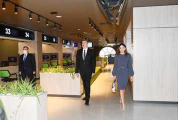 President Ilham Aliyev and first lady Mehriban Aliyeva attended opening of DOST center No3 - UPDATED-1