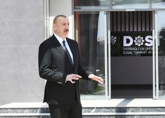 President Ilham Aliyev and first lady Mehriban Aliyeva attended opening of DOST center No3 - UPDATED-1