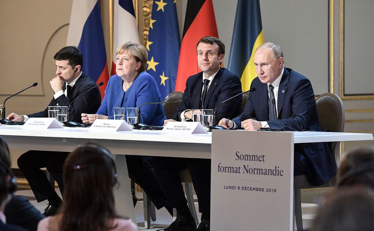 France, Germany support idea to hold Normandy Summit when pandemic slows down, says Zelensky