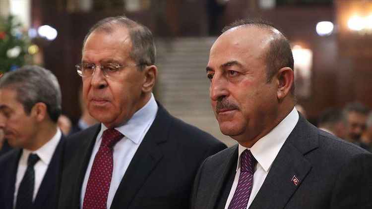 Turkish and Russian FMs hold phone conversation