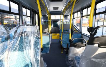 President Ilham Aliyev viewed transport vehicles and special machinery allocated to Shamakhi district