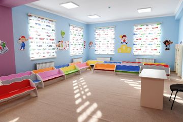  President Ilham Aliyev attended opening of orphanage-kindergarten No2 constructed on the initiative of Heydar Aliyev Foundation in Shamakhi