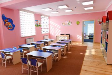  President Ilham Aliyev attended opening of orphanage-kindergarten No2 constructed on the initiative of Heydar Aliyev Foundation in Shamakhi