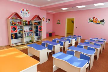  President Ilham Aliyev attended opening of orphanage-kindergarten No2 constructed on the initiative of Heydar Aliyev Foundation in Shamakhi