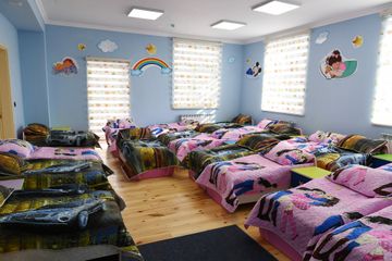  President Ilham Aliyev attended opening of orphanage-kindergarten No2 constructed on the initiative of Heydar Aliyev Foundation in Shamakhi