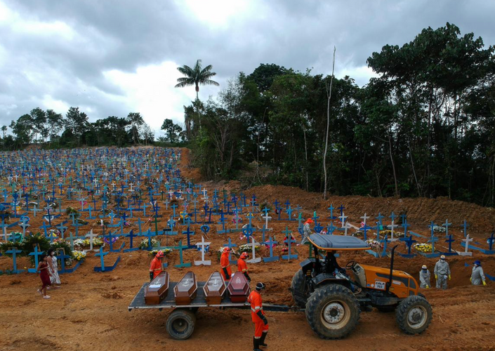 Brazil coronavirus deaths could surpass 125,000 by August, U.S. study says
