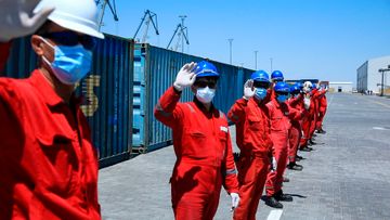 The Port of Baku held an original action dedicated to the Republic Day