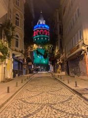 Three bridges in Istanbul illuminated in accordance with the colors of the Azerbaijani flag - PHOTO