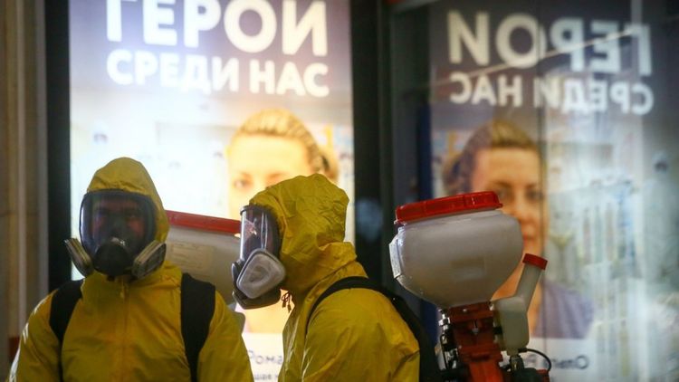 Russia’s coronavirus cases near 400,000
