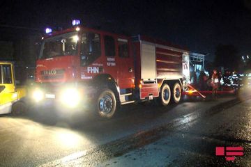 Fire at wood materials market in Baku extinguished - UPDATED - PHOTO