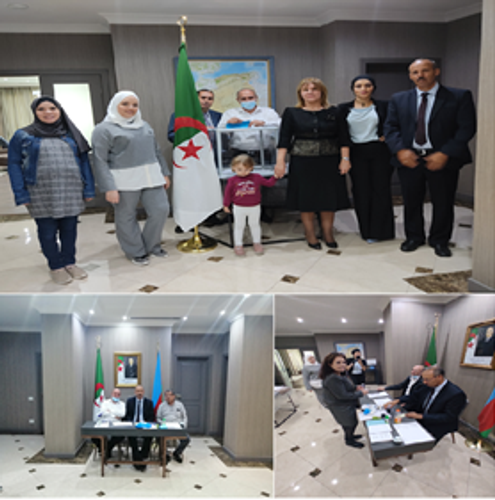 Algerian Embassy in Baku opens its polling station