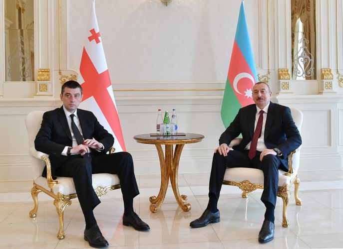 President Ilham Aliyev phoned Georgian Prime Minister Giorgi Gakharia