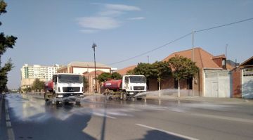 Measures of fight against coronavirus are continued in Azerbaijan’s Ganja - PHOTO
