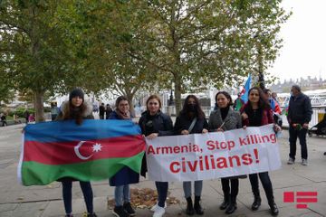 Victims of Ganja and Barda terror commemorated in front of London Eye - PHOTO