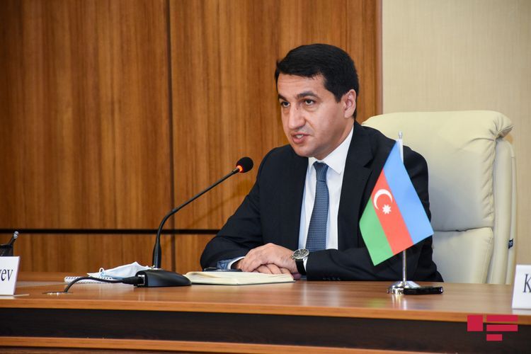 Hikmet Hajiyev strongly condemned attacks  of chauvinistic Armenian lobby groups of the US against the New York Times