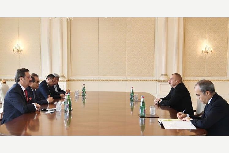 Azerbaijani President Ilham Aliyev receives Baghdad Amreyev, Mustafa Rifati, Adham Ikramov and Marat Sharshekeyev - UPDATED