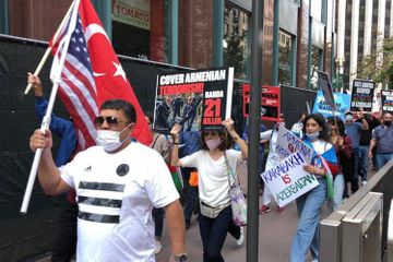 Rally held in San Francisco in protest against Barda terror - VIDEO