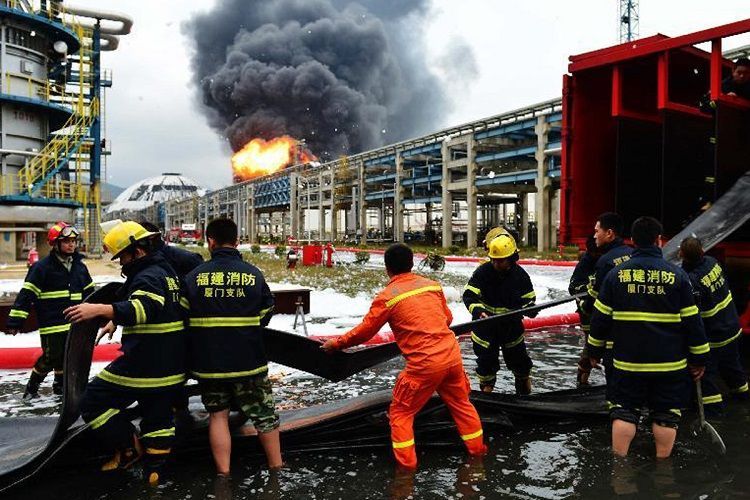 5 dead, 3 injured following fire at LNG terminal in south China