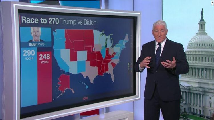 Trump leads Biden in must-win Florida, race close in other battlegrounds
