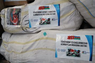 Azerbaijani Diaspora sends aid to army and civilian population