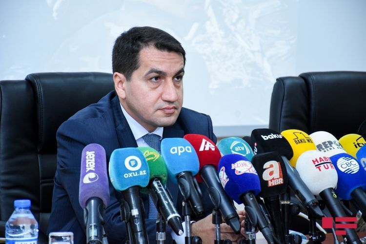 Hikmet Hajiyev: Another evidence of the illegal settlement policy pursued by Armenia in our occupied territories for many years, emerged