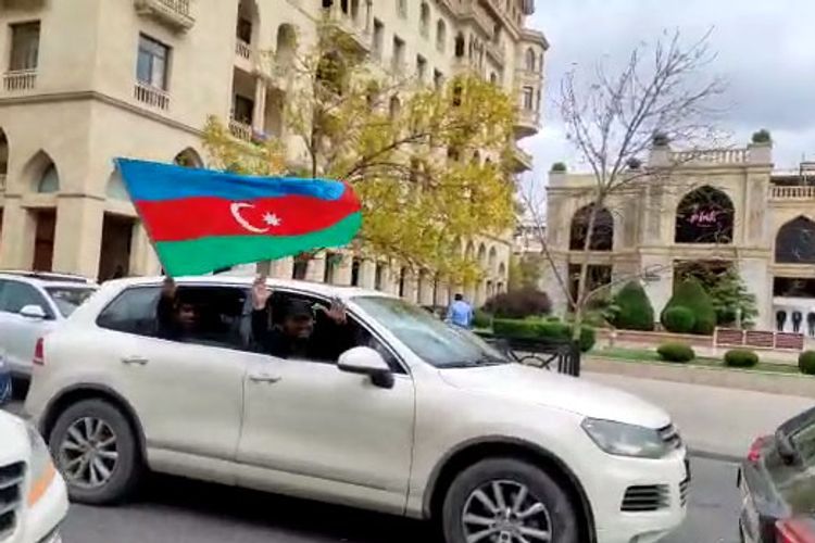 News on liberation of Shusha from occupation: Joy of victory!!! - VIDEO