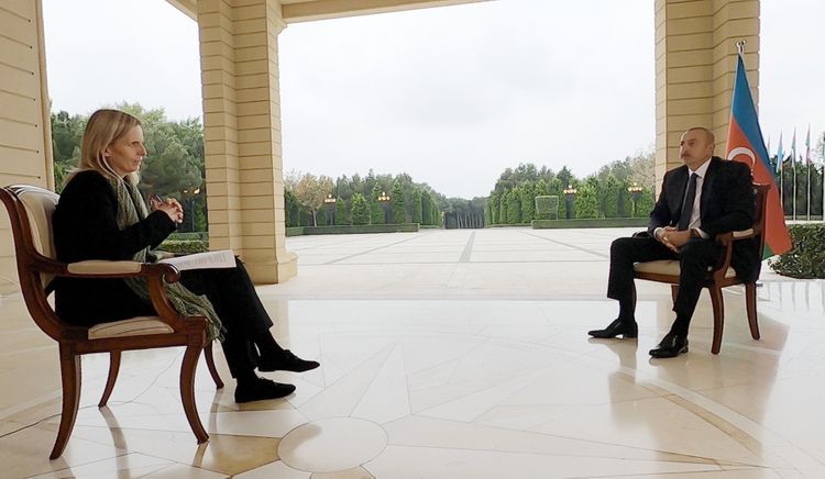 President Ilham Aliyev was interviewed by BBC News - UPDATED