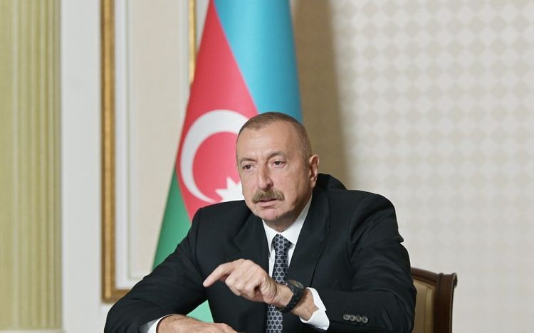 President Ilham Aliyev: "This statement means capitulation of Armenia"
