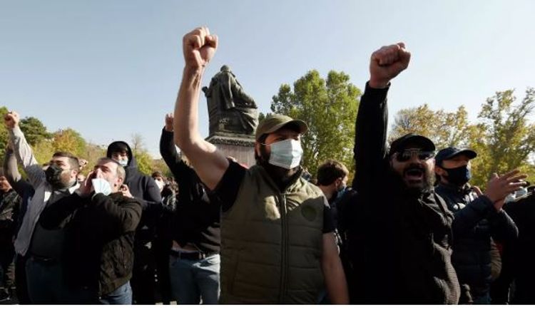 10 leaders of opposition detained in Armenia after protest rally