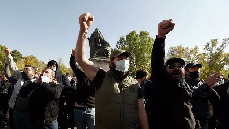 Protest rally demanding resignation of Armenian PM continues in Armenia
