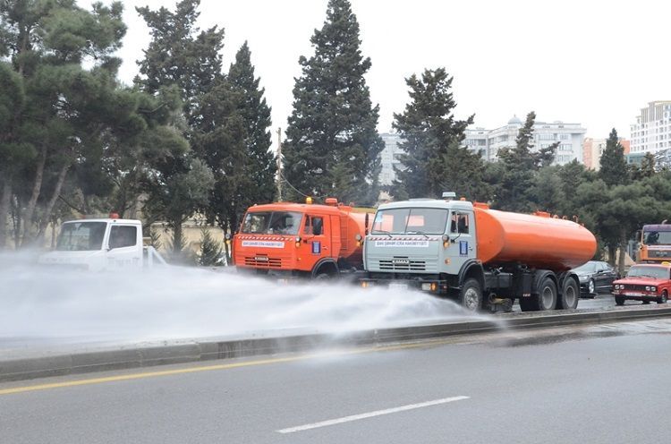 Wide disinfection works to be conducted in Baku