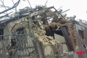 Assessment of the damage caused to Ganja by rocket fire has begun - PHOTO