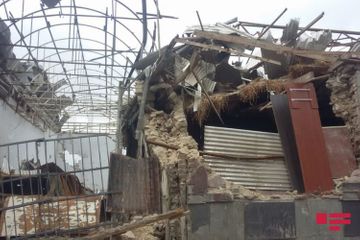 Assessment of the damage caused to Ganja by rocket fire has begun - PHOTO