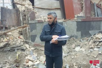 Assessment of the damage caused to Ganja by rocket fire has begun - PHOTO