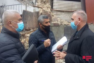 Assessment of the damage caused to Ganja by rocket fire has begun - PHOTO
