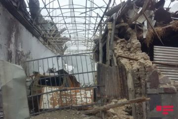 Assessment of the damage caused to Ganja by rocket fire has begun - PHOTO