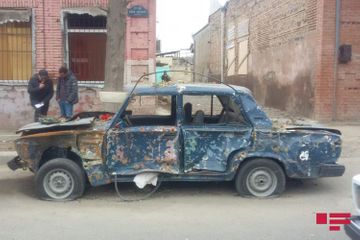 Assessment of the damage caused to Ganja by rocket fire has begun - PHOTO