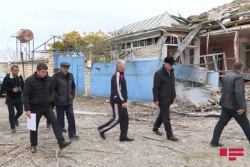 Assessment of the damage caused to Ganja by rocket fire has begun - PHOTO